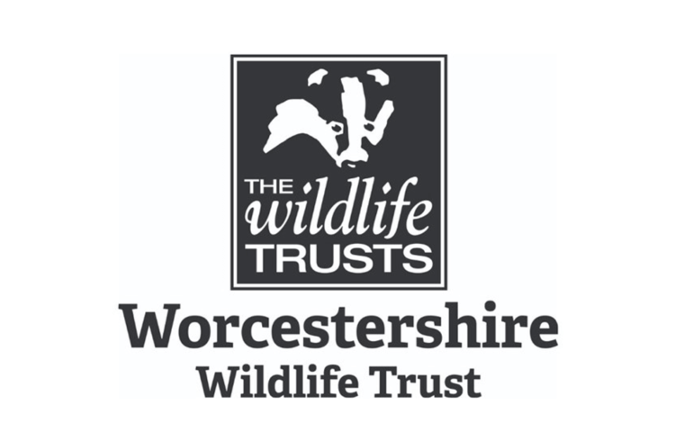 WWT Logo - a badger face in black and white