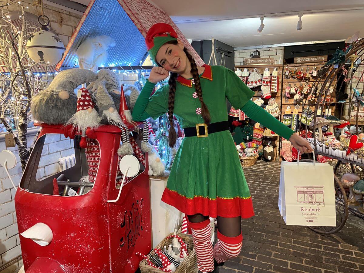 Christmas comes to town elf