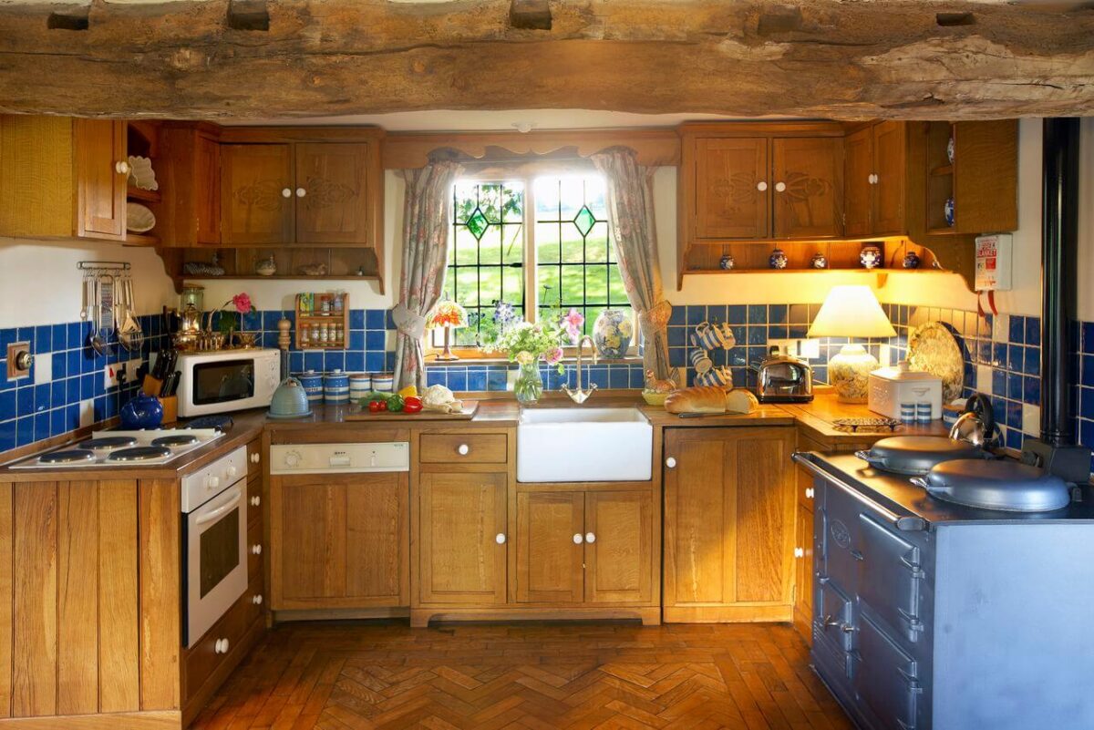 Wooden Cottage Kitchen