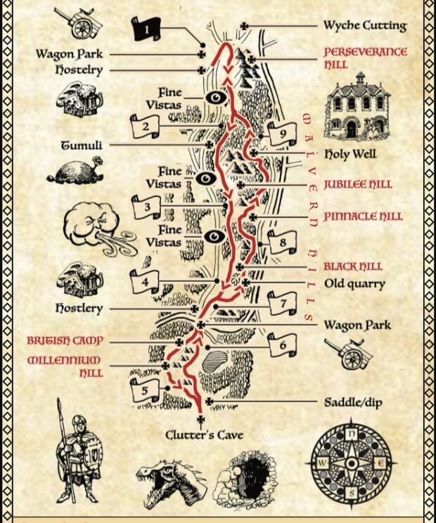 Tolkien Walking Story Route
