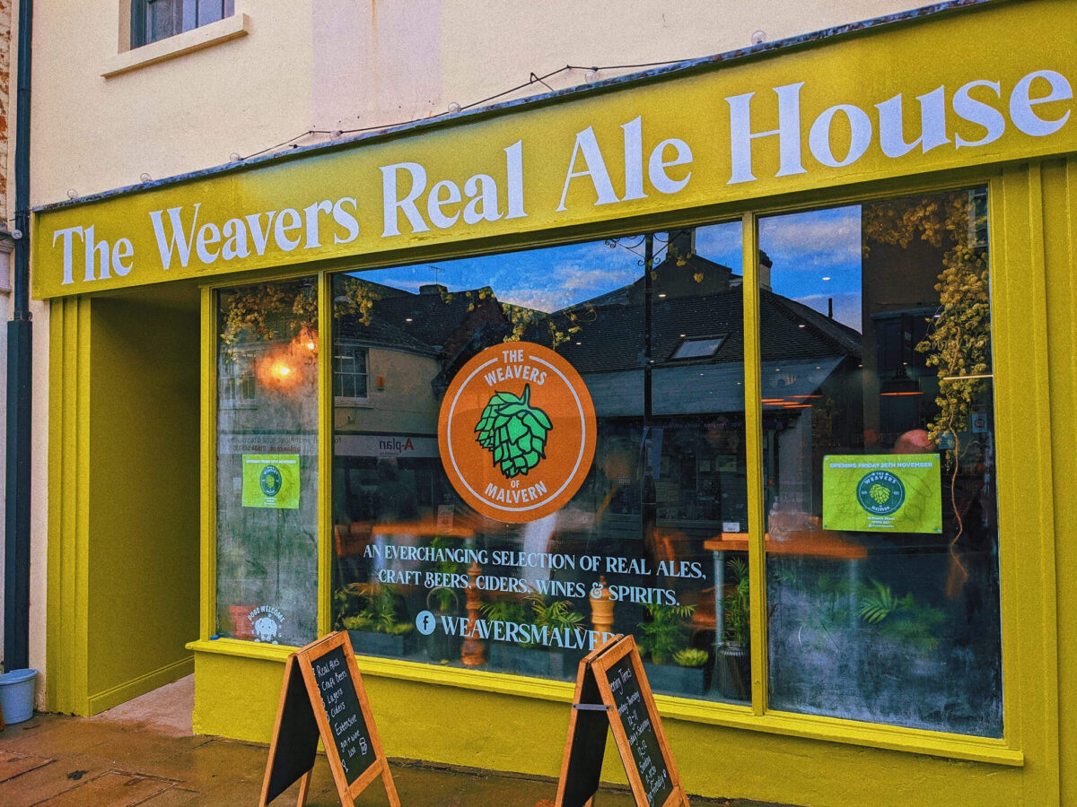 The Weavers Bar Front and Signage