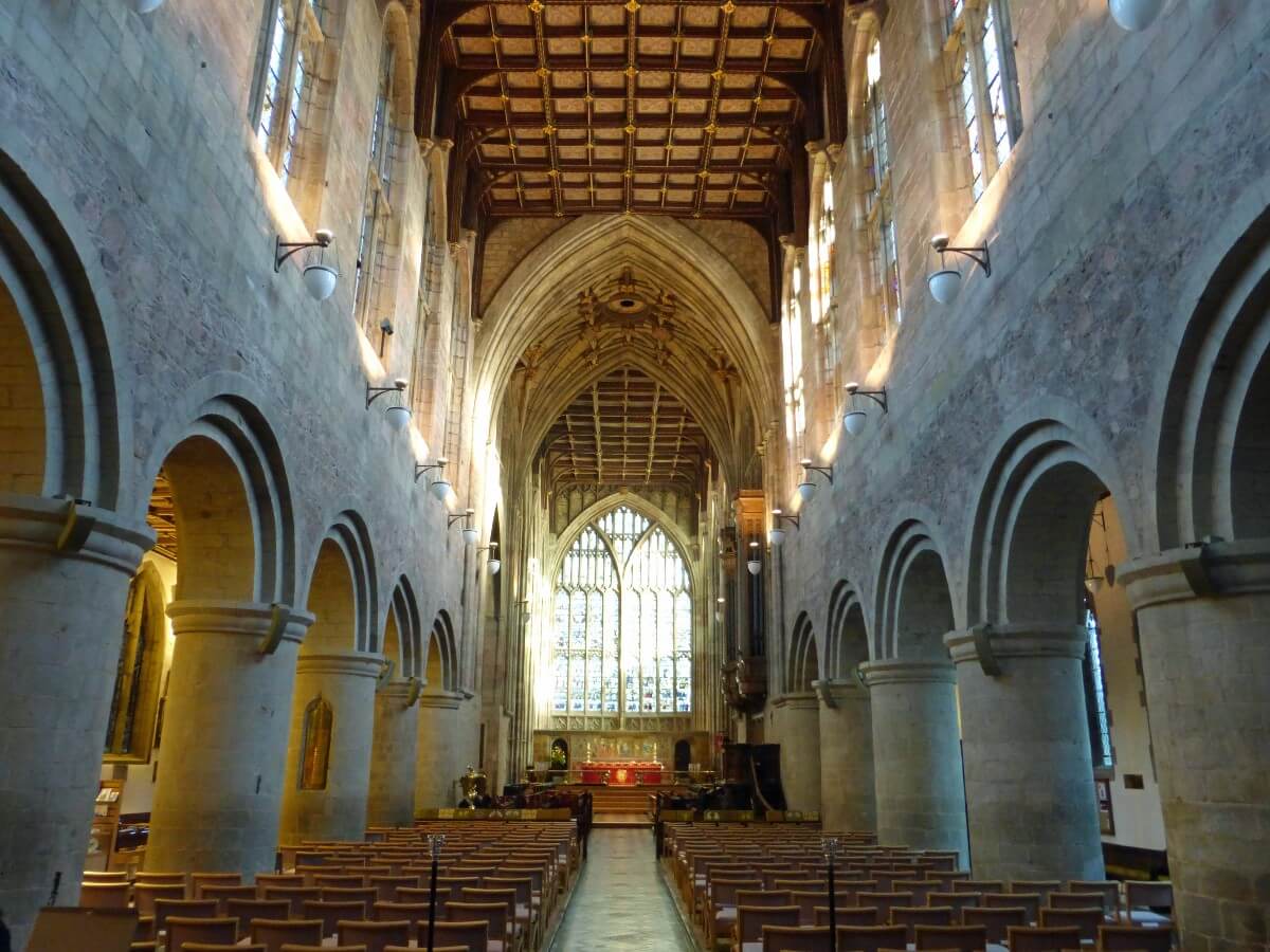 Great Malvern Priory Interior