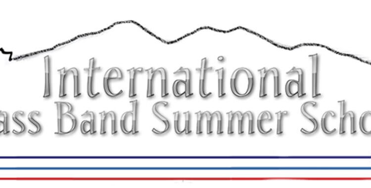 Banner advertising Elgar International Brass Band Summer School