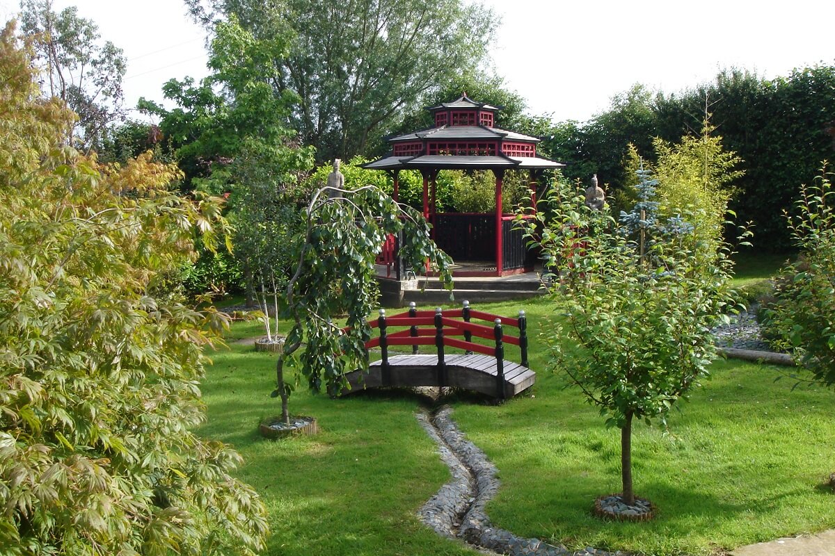 Japanese garden at Ralph Court