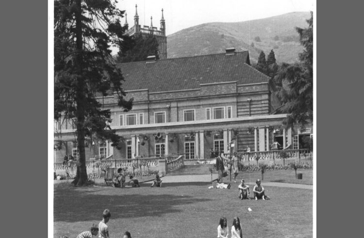 Black and White photo of Malvern Theatre from 1970