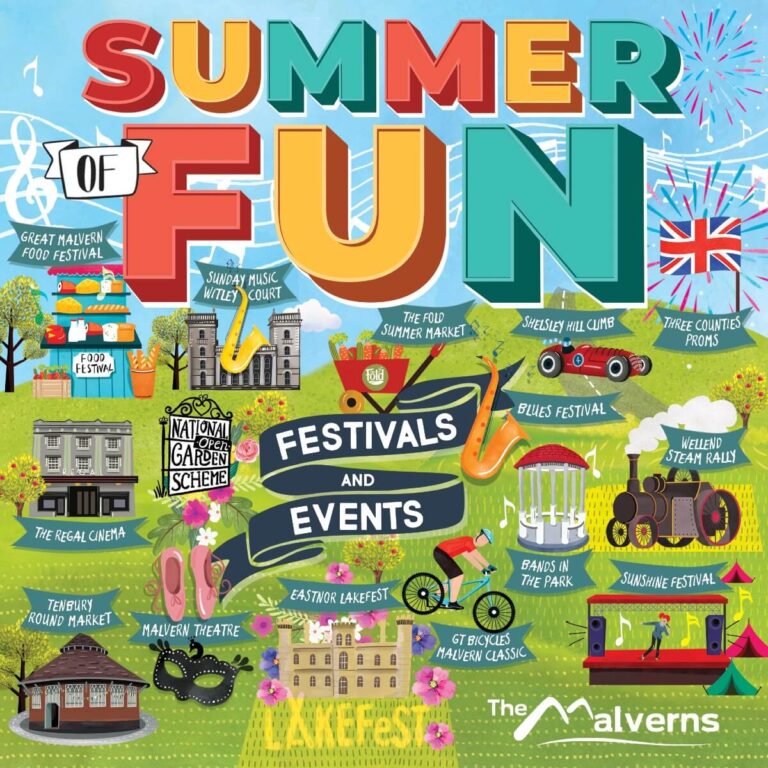 Festivals & Events Summer of Fun Graphic