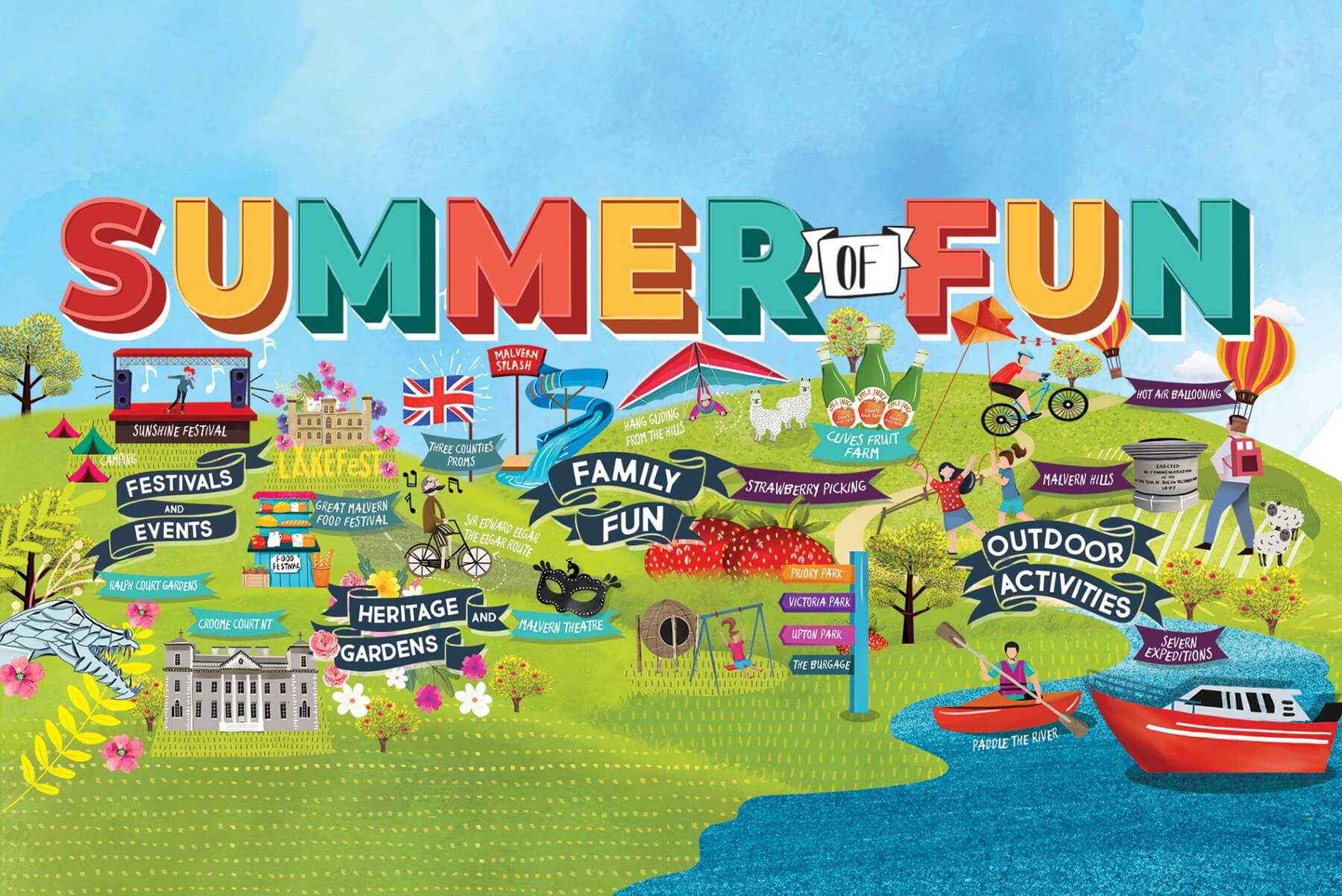 Summer of Fun Banner Graphic