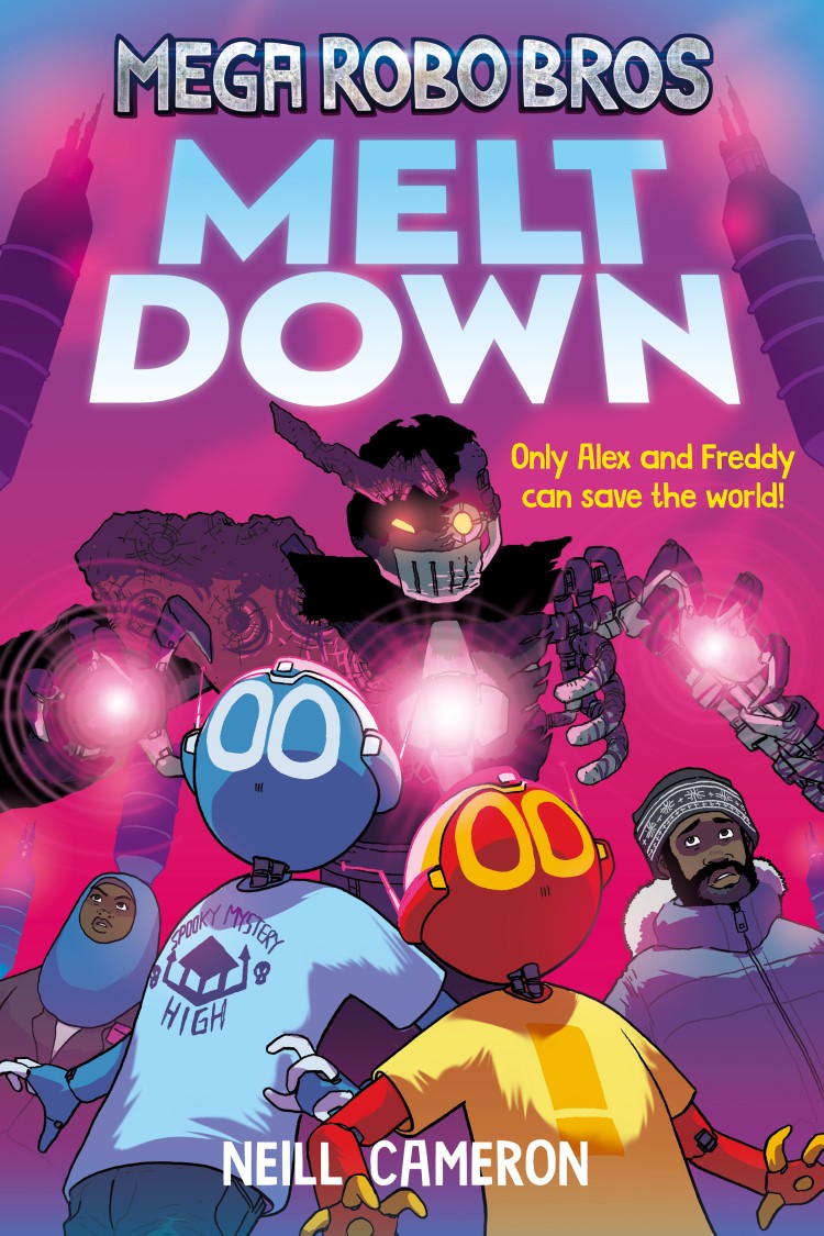 Meltdown Front Cover by Neill Cameron