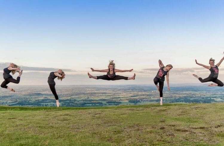 Leaping on the Malverns