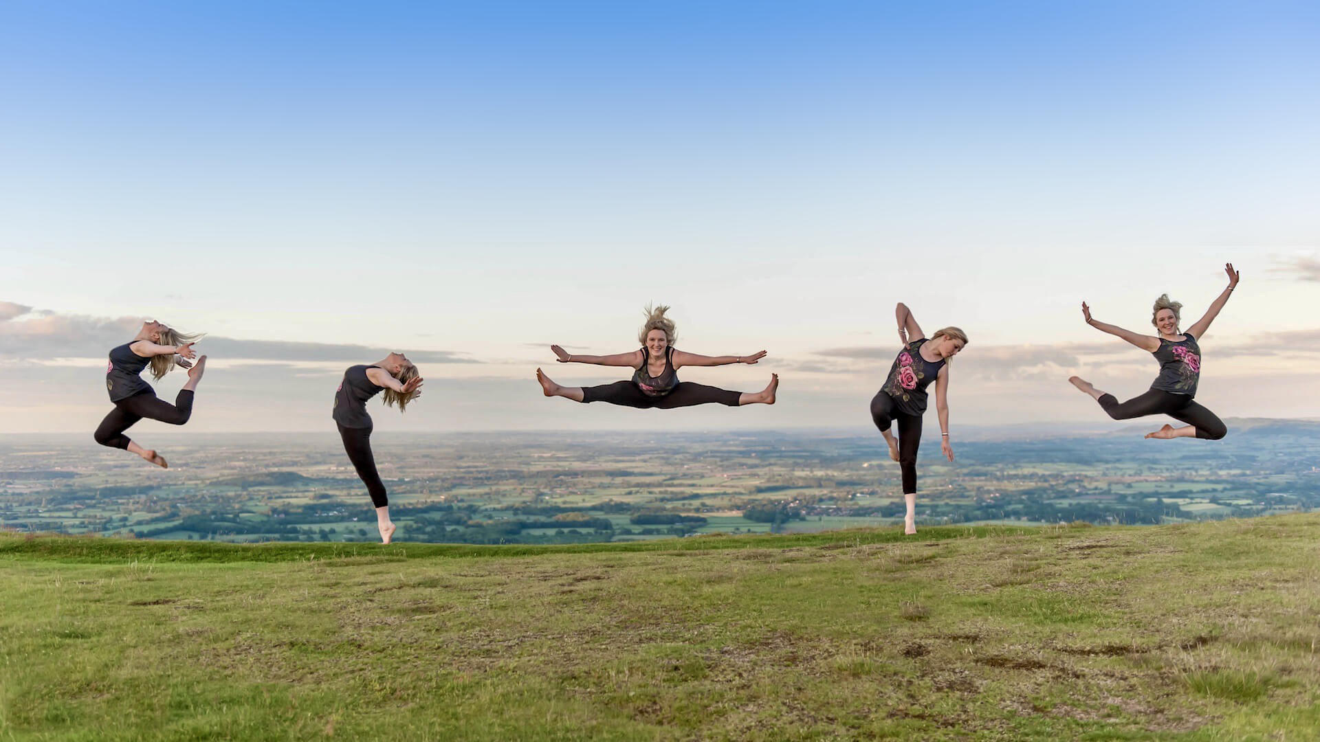 Leaping on the Malverns