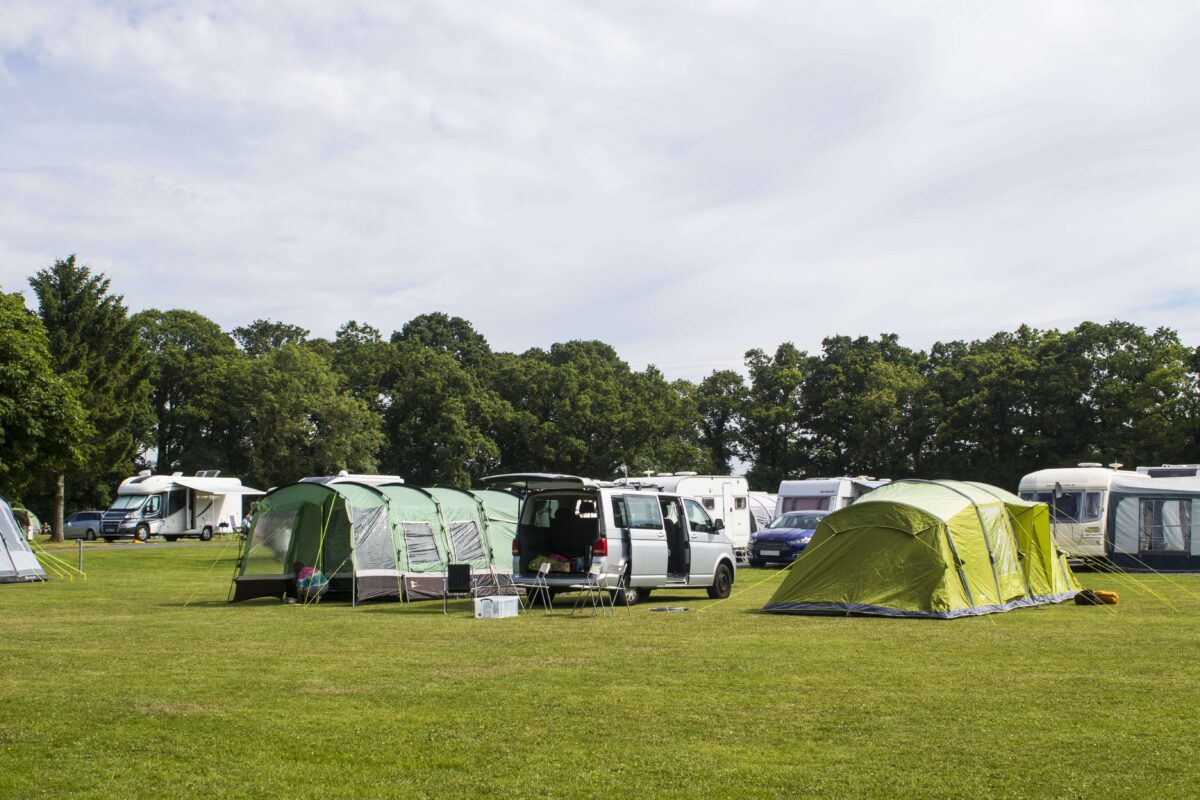 Tents and caravans