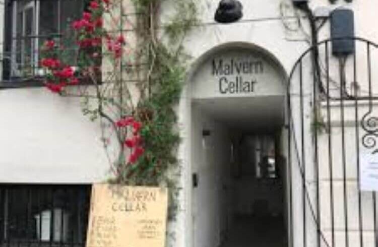 The entrance to Malvern Cellar