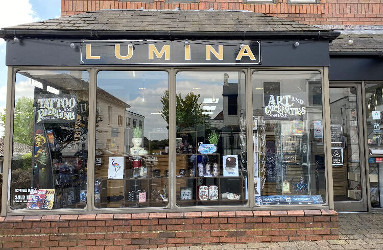 Great Malvern Tattoo shop 'Lumina'