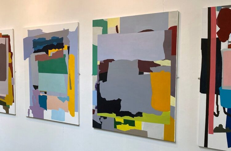 Abstract paintings by Andrew Smith