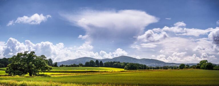 The Malvern Hills Silhouette