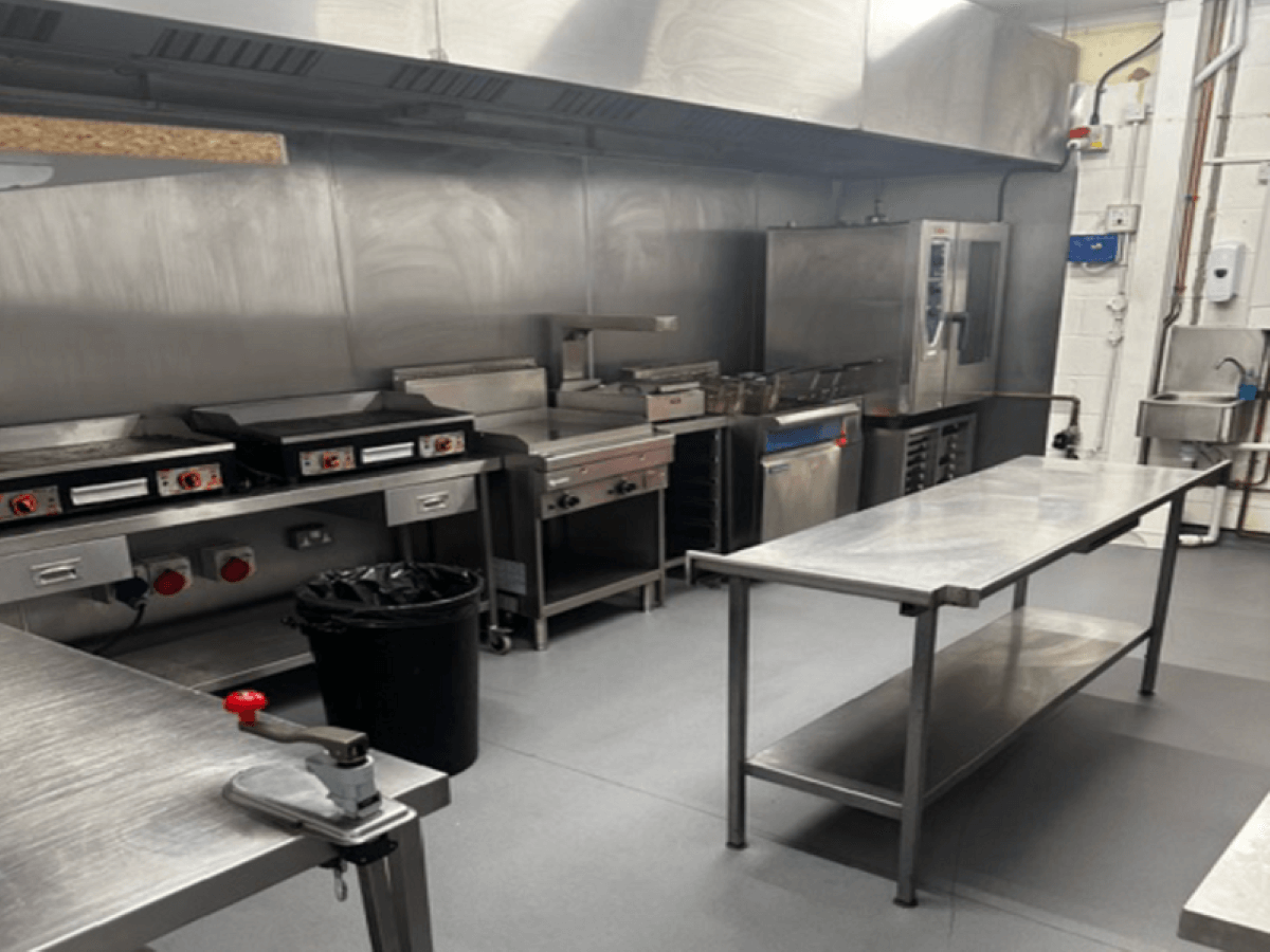 Stainless Steel commercial kitchen 