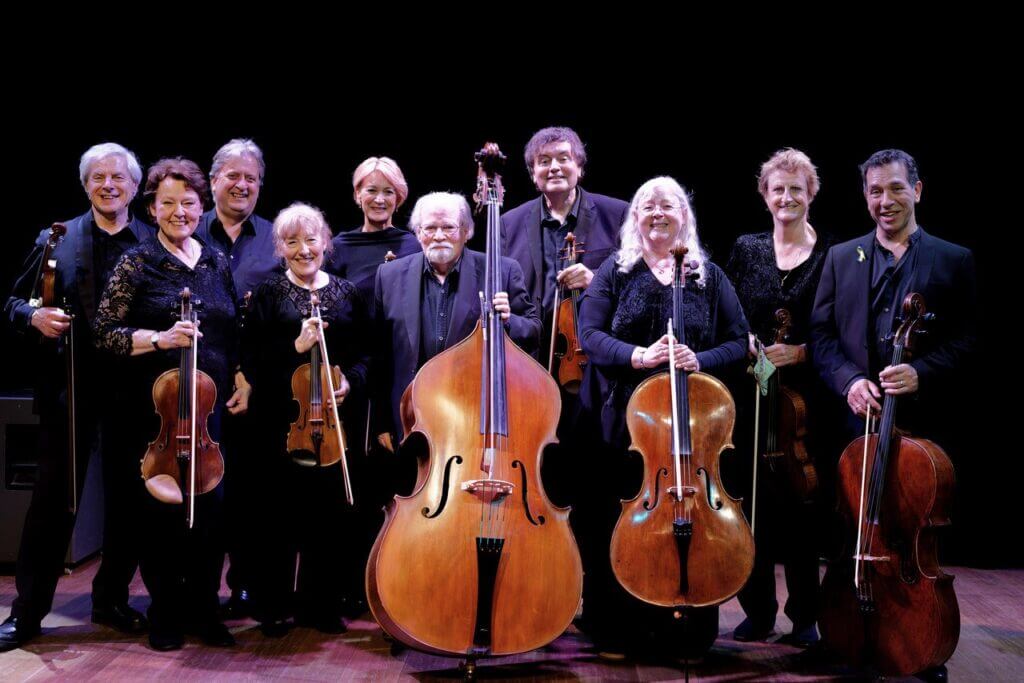 Orchestra Pro Anima, orchestra members with their instruments