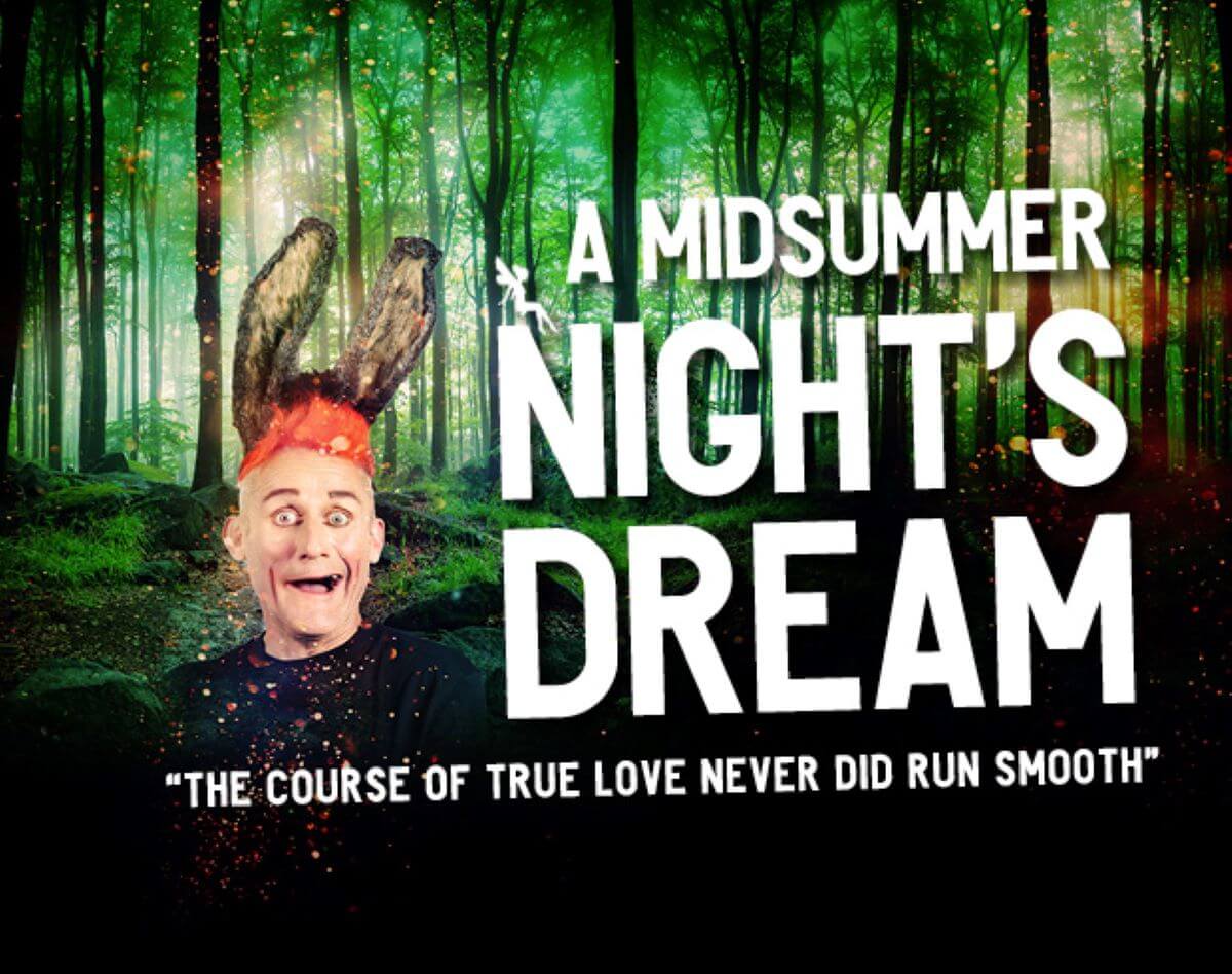 a poster for a midsummer nights dream