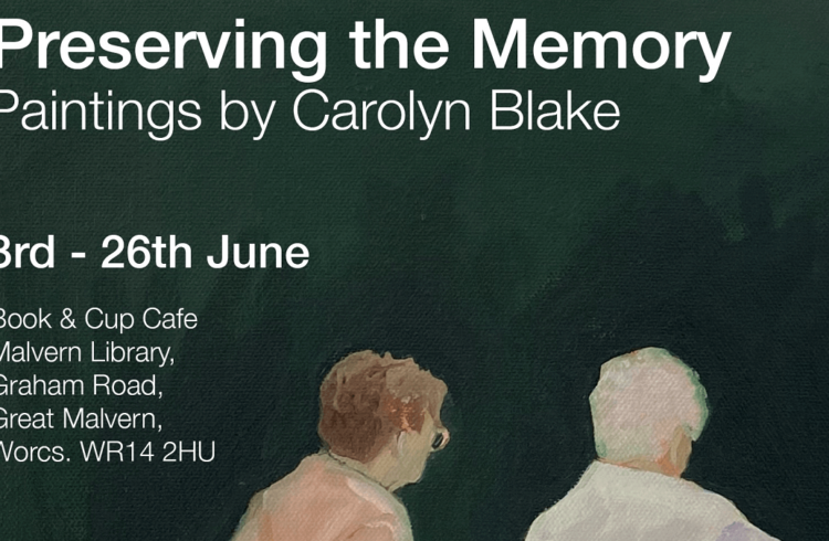 'Preserving the Memory': paintings by Carolyn Blake (with image of two mature women below)