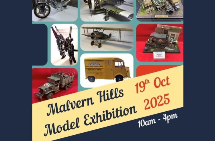 Examples of the sorts of models that will be on display including plans, vehicles etc.