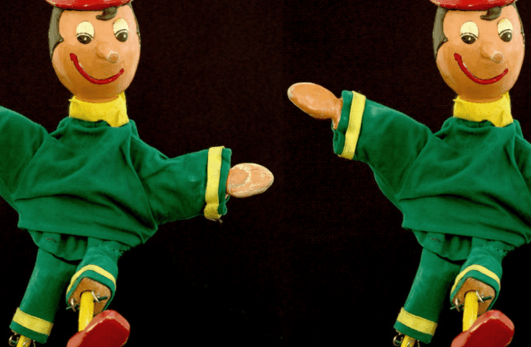 Pinocchio puppet