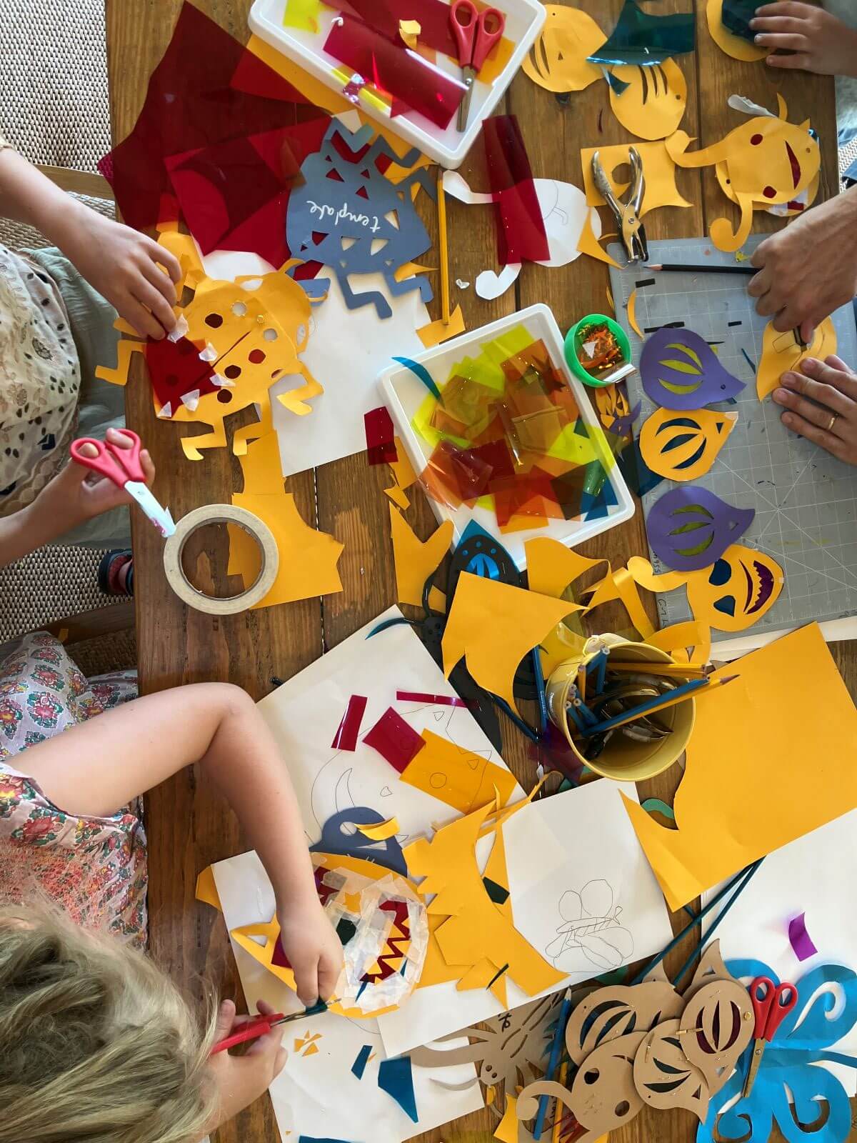 Children's craft activity