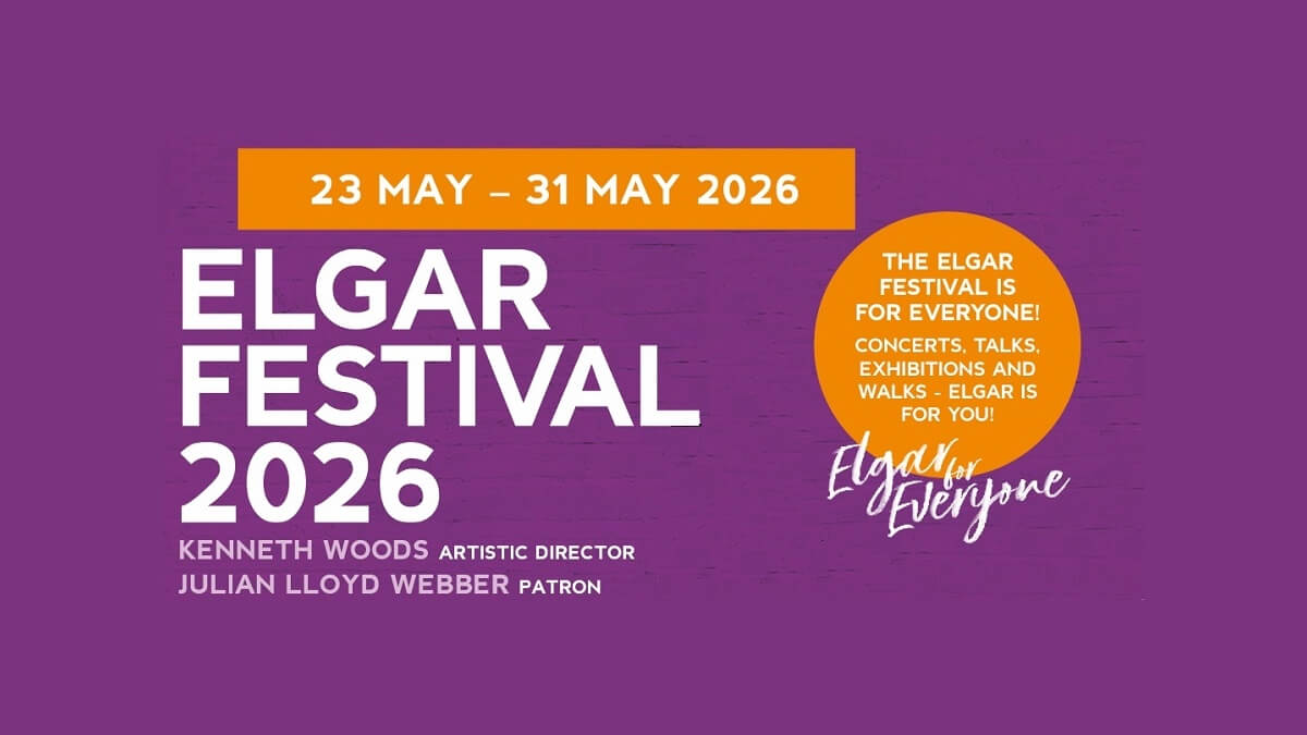 A purple background with white text