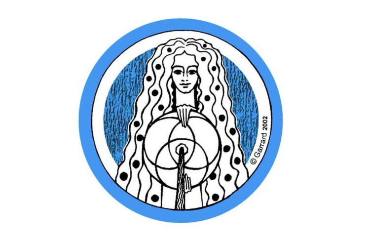 Malvhina logo by Rose Garrard